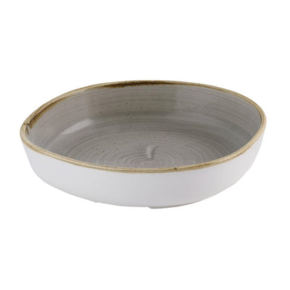 Churchill Stonecast Grey Organic Walled Bowls 197mm (6 Pack) hr425