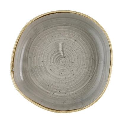 Churchill Stonecast Grey Organic Walled Bowls 197mm (6 Pack) hr425