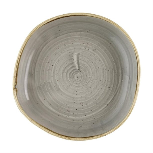 Churchill Stonecast Grey Organic Walled Bowls 197mm (6 Pack) hr425