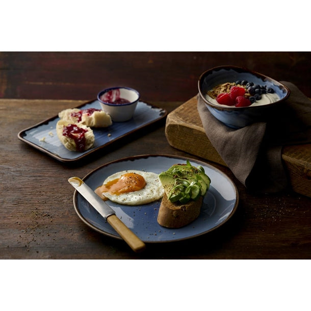 Dudson Harvest Indigo Deep Bowls 187x 158mm (6 Pack) hr501