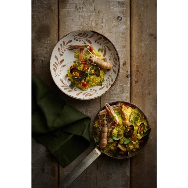 Dudson Harvest Mediterranean Terracotta Coupe Bowls 247mm (12 Pack) hr506