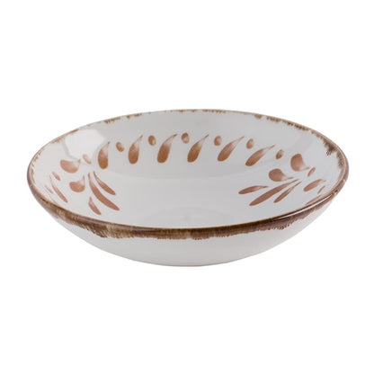 Dudson Harvest Mediterranean Terracotta Coupe Bowls 184mm (12 Pack) hr507
