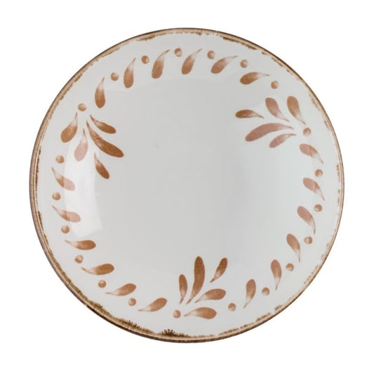 Dudson Harvest Mediterranean Terracotta Coupe Bowls 184mm (12 Pack) hr507
