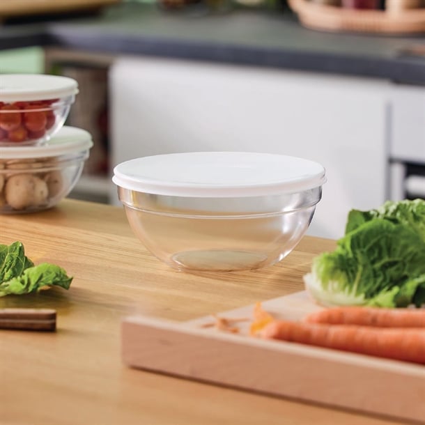 Luminarc Empilable Bowls & Lids 200mm (8 Pack) hr786