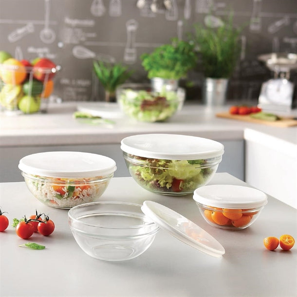 Luminarc Empilable Bowls & Lids 230mm (6 Pack) hr787