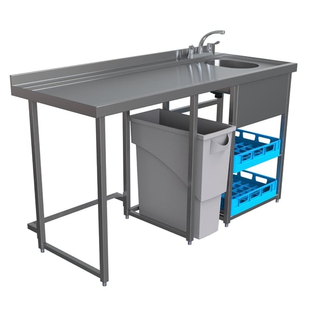 Parry Modular Bar Glass Wash Station MB-GS5 hs344