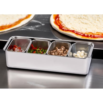 Louis Tellier Japanese Container with Four Compartments 281x118x63mm hs511