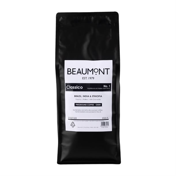 Beaumont No.1 Classico Coffee Omni Grind 1kg hs526