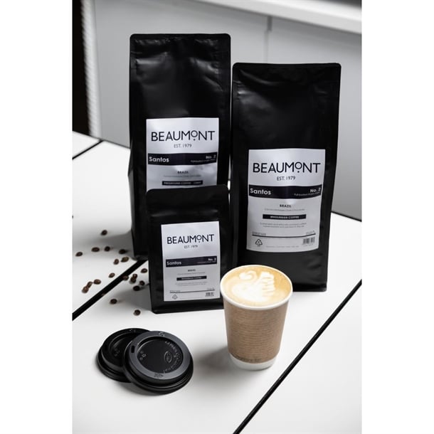 Beaumont No.2 Santos Coffee Beans 1kg hs529
