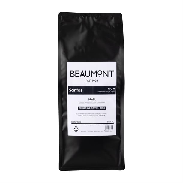 Beaumont No.2 Santos Coffee Omni Grind 1kg hs530