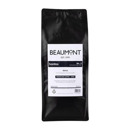Beaumont No.2 Santos Coffee Omni Grind 1kg hs530
