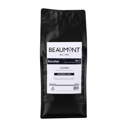 Beaumont No.3 Excelso Coffee Beans 1kg hs532