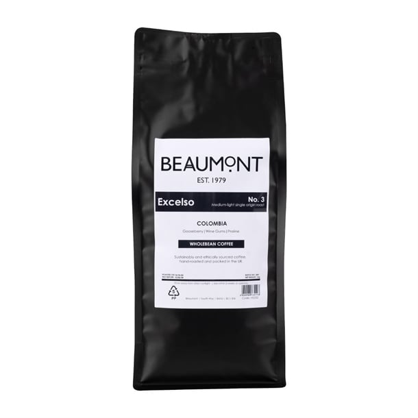 Beaumont No.3 Excelso Coffee Beans 1kg hs532