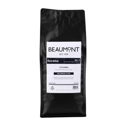 Beaumont No.3 Excelso Coffee Beans 1kg hs532