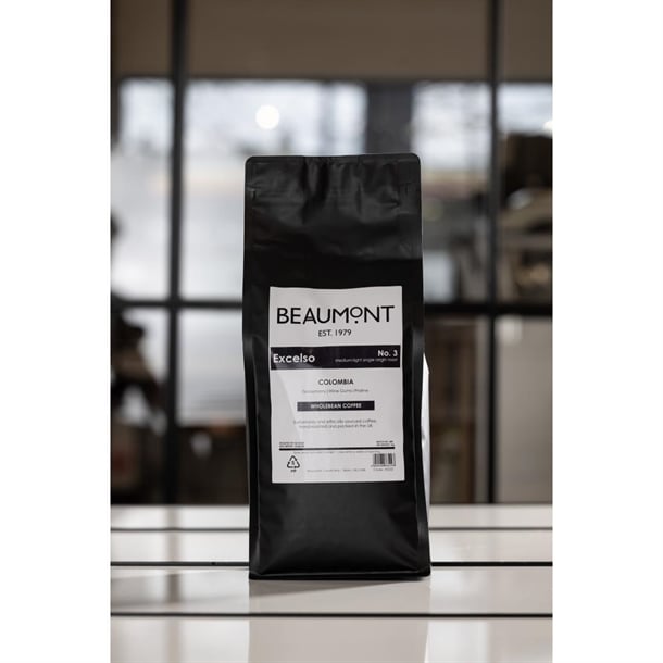 Beaumont No.3 Excelso Coffee Beans 1kg hs532
