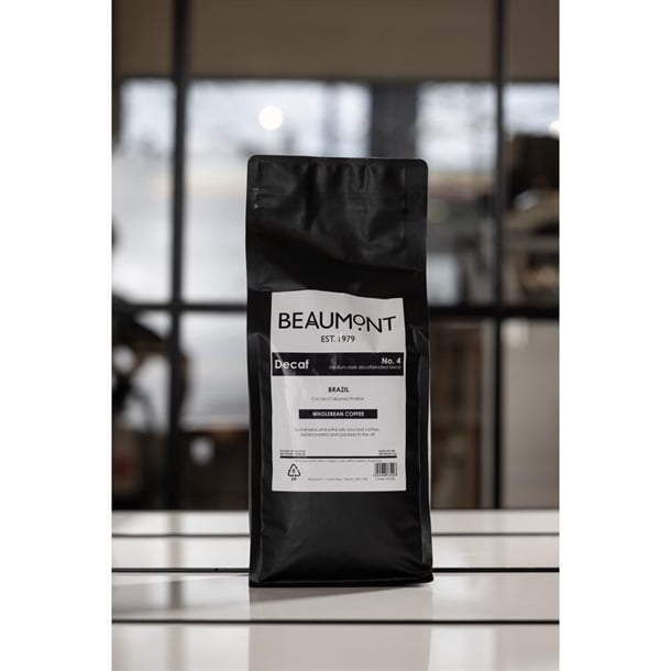 Beaumont No.4 Decaf Coffee Beans 1kg hs535