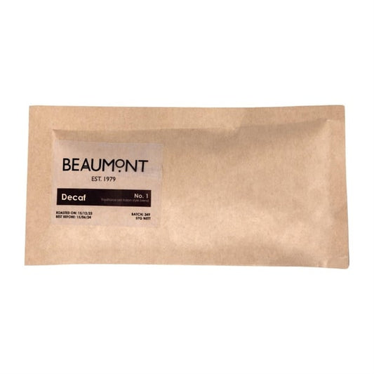 Beaumont No.4 Decaf Coffee Omni Grind 57g (50 Pack) hs539