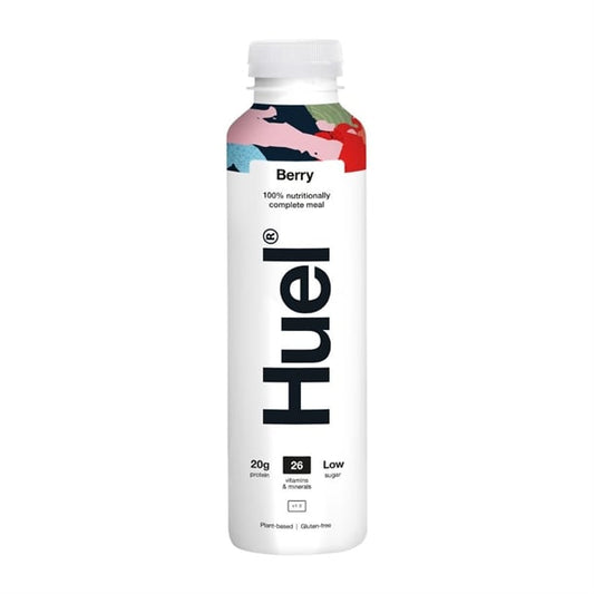 HUEL 100% Nutritionally Complete Meal Drink - Berry 500ml (8 pack) hs542