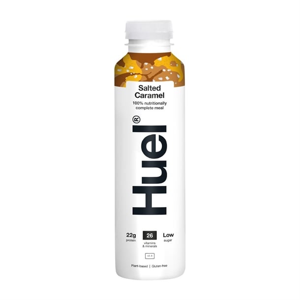 HUEL 100% Nutritionally Complete Meal Drink - Salted Caramel 500ml (8 pack) hs544