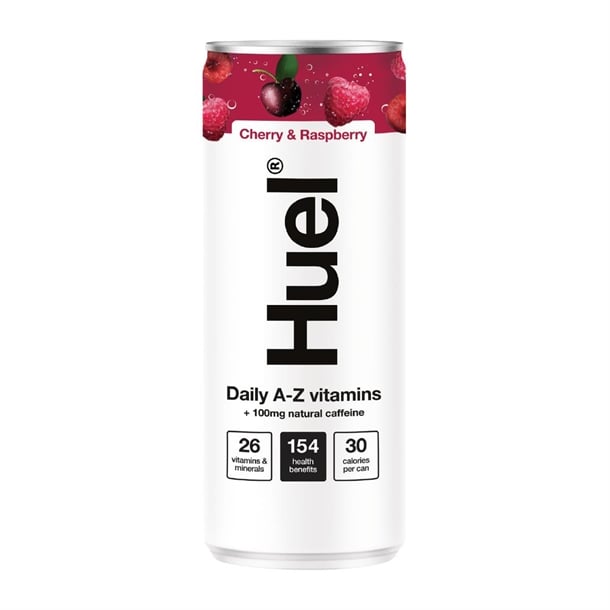 HUEL A-Z Vitamin Drink - Cherry and Raspberry (12 pack) hs548
