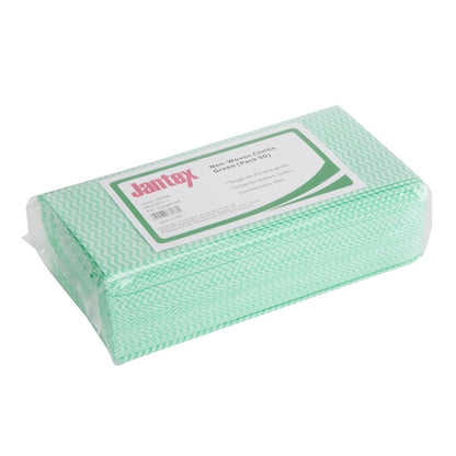 Jantex Non-Woven Cloths Green (50 Pack) hs596