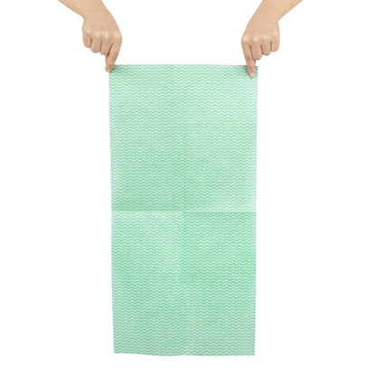 Jantex Non-Woven Cloths Green (50 Pack) hs596