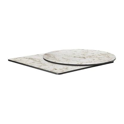 Extrema Round Carrara Marble Table Top p_hs656