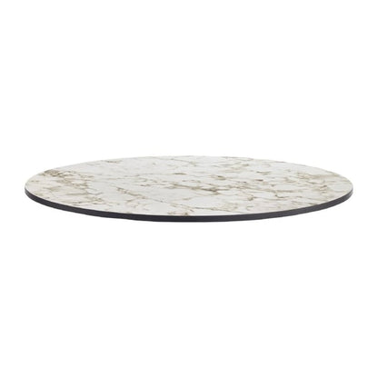 Extrema Round Carrara Marble Table Top p_hs656