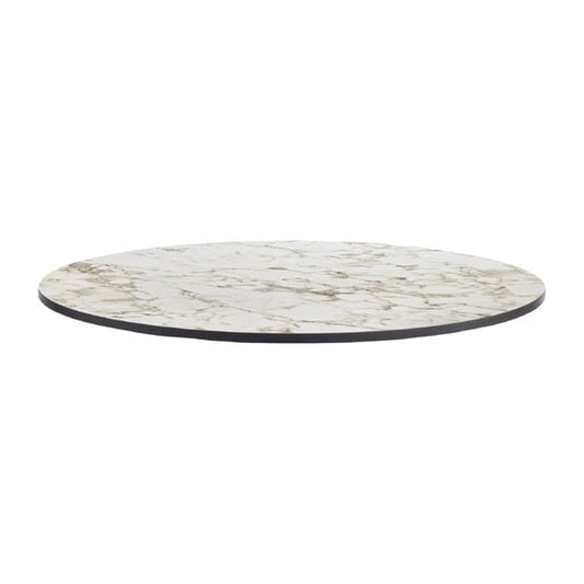Extrema Round Carrara Marble Table Top p_hs656
