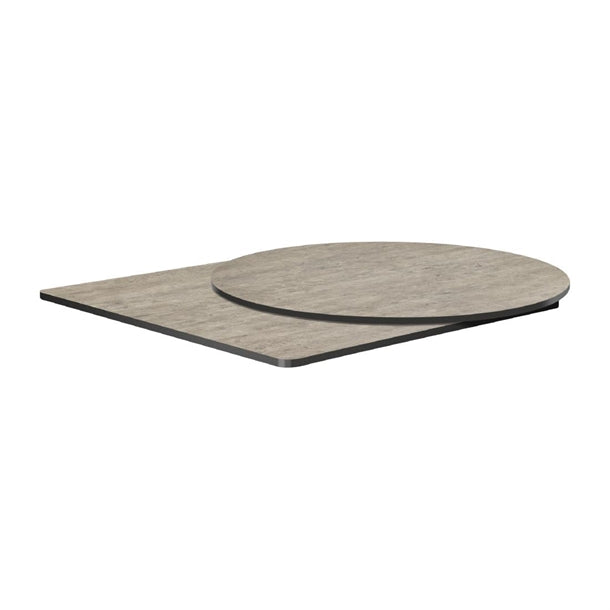 Extrema Round Cement Textured Table Top p_hs662