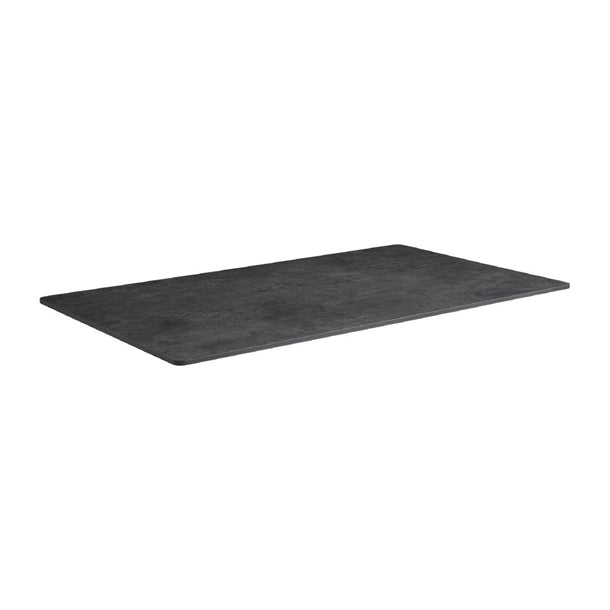Extrema Rectangular Metallic Anthracite Table Top 1190x690mm hs675