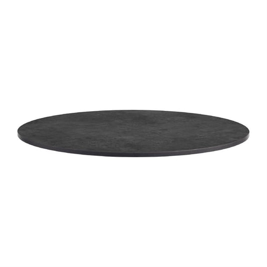 Extrema Round Metallic Anthracite Table Top p_hs680