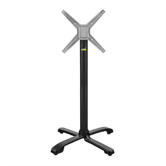 FLAT Auto Adjust SX26 Bar Height Table Base Black FlipTop hs722