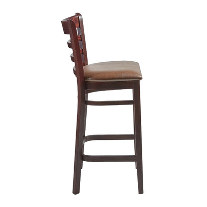 Sheldon Bar Stool Vintage Brown (2 Pack) hs766