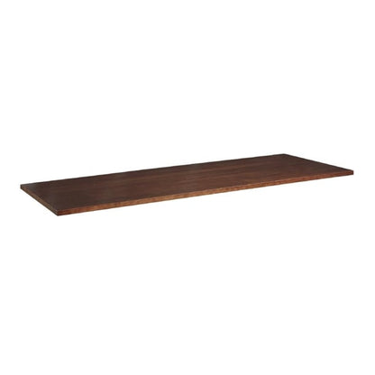 Solid Ash Dark Walnut Rectangular Table Top 1200x700mm hs770