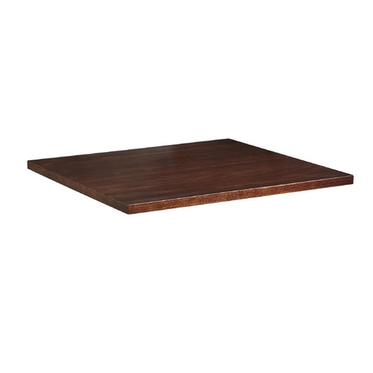 Solid Ash Dark Walnut Square Table Top p_hs771