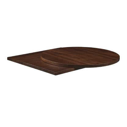 Solid Ash Dark Walnut Square Table Top p_hs771