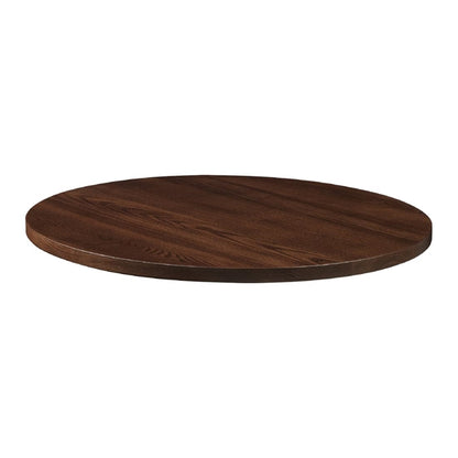 Solid Ash Dark Walnut Round Table Top p_hs773
