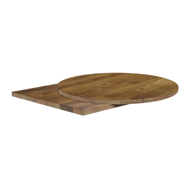 Solid Oak Natural Square Table Top p_hs778