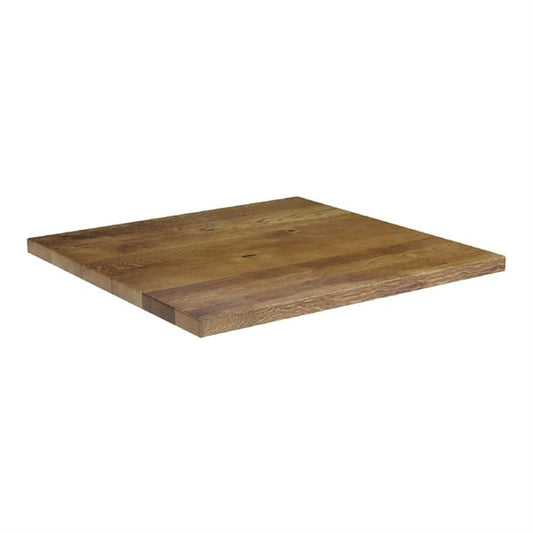 Solid Oak Natural Square Table Top p_hs778