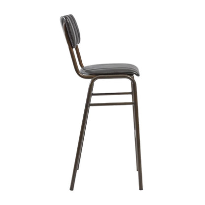 Tavo Stacking Bar Stool Vintage Black (2 Pack) hs783
