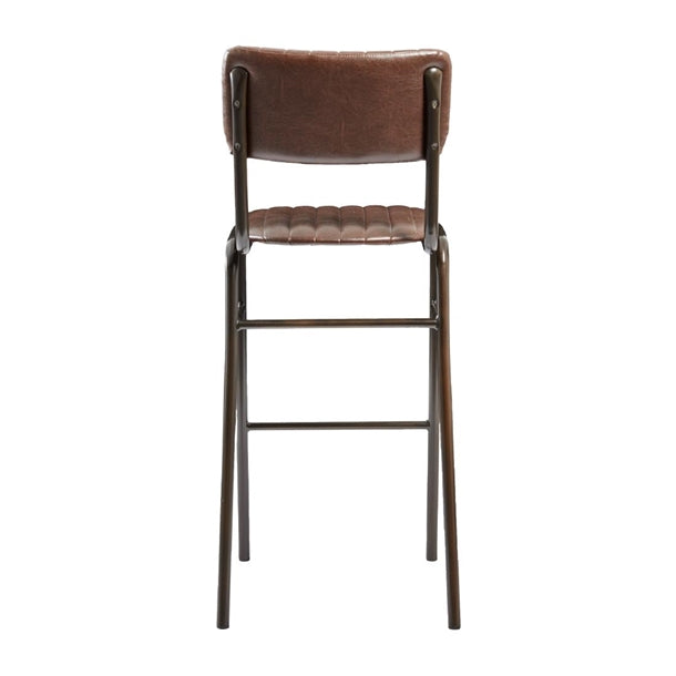 Tavo Stacking Bar Stool Vintage Brown (2 Pack) hs784