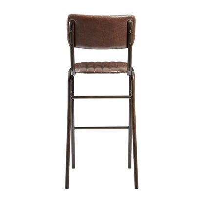 Tavo Stacking Bar Stool Vintage Brown (2 Pack) hs784
