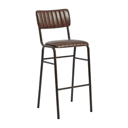 Tavo Stacking Bar Stool Vintage Brown (2 Pack) hs784