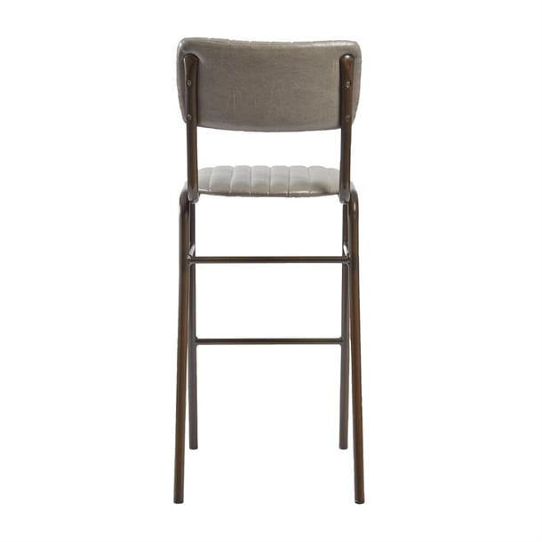 Tavo Stacking Bar Stool Vintage Dark Grey (2 Pack) hs785