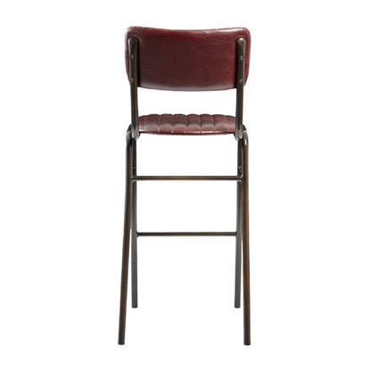 Tavo Stacking Bar Stool Vintage Red (2 Pack) hs786