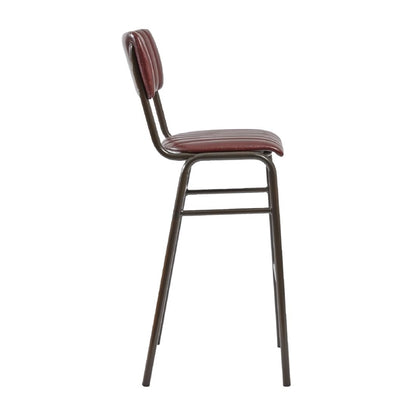 Tavo Stacking Bar Stool Vintage Red (2 Pack) hs786