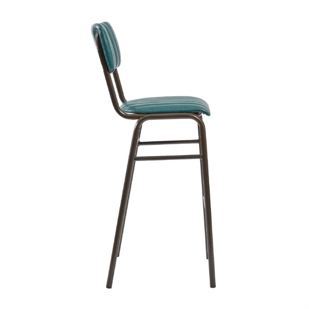 Tavo Stacking Bar Stool Vintage Teal (2 Pack) hs788