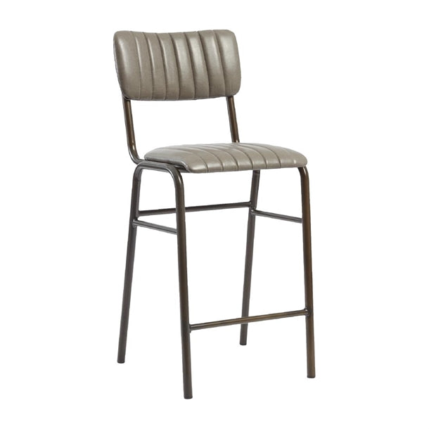 Tavo Stacking Mid Bar Stool Vintage Dark Grey (2 Pack) hs791