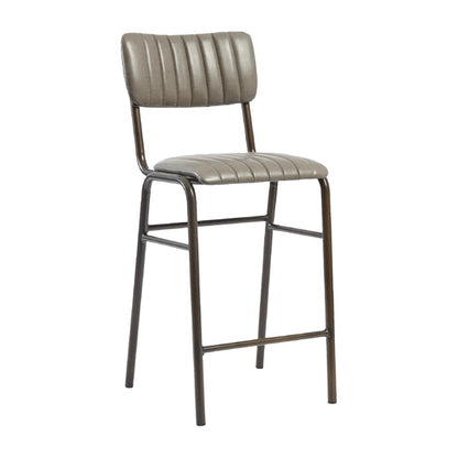 Tavo Stacking Mid Bar Stool Vintage Dark Grey (2 Pack) hs791